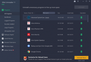 IObit Uninstaller Pro Crack