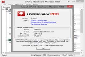 CPUID HWMonitor Pro Crack